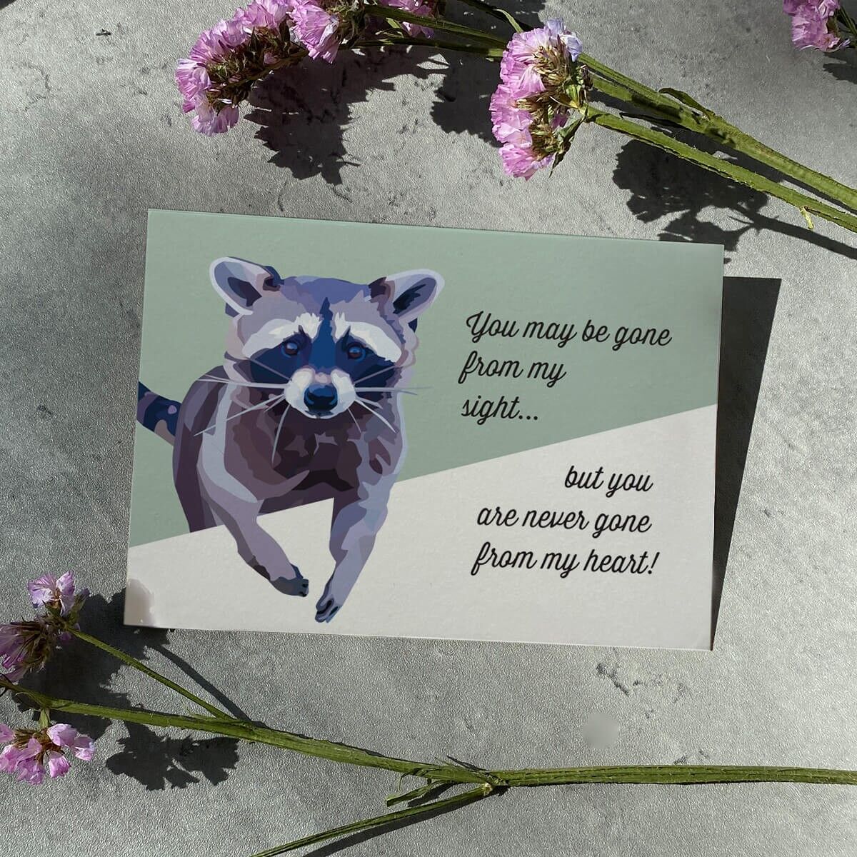 Never Gone From my Heart - Greeting Card