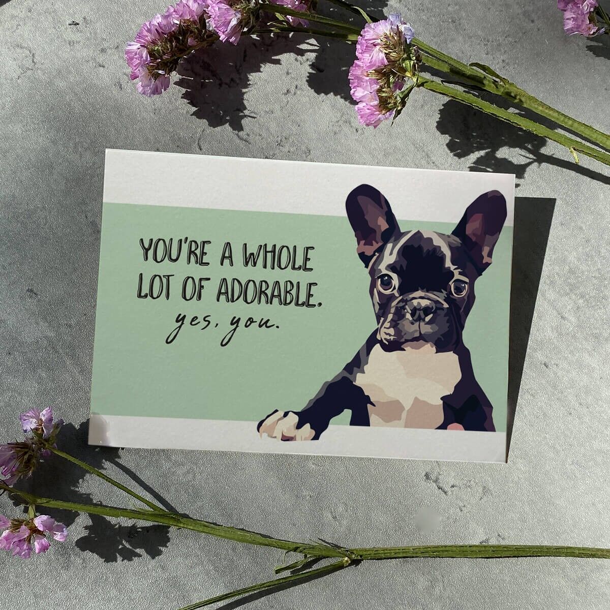 A Whole Lot of Adorable - Greeting Card