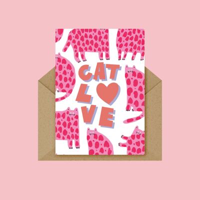 Cat Love Card