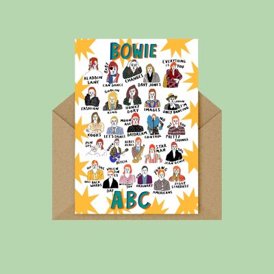 Bowie ABC Card
