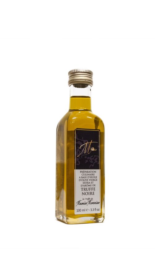 Huile d'olive, extra-vierge, à la truffe noir (100 ml)