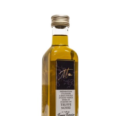 Huile d'olive, extra-vierge, à la truffe noir (100 ml)