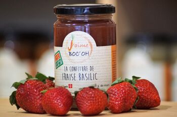 Confiture FRAISE BASILIC