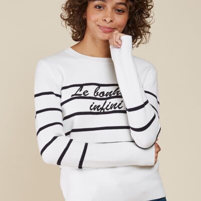 PASTIS - Sailor sweater with inscription