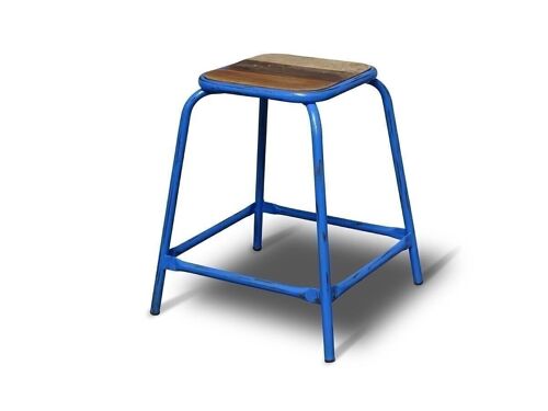 Bistro-Hocker blau