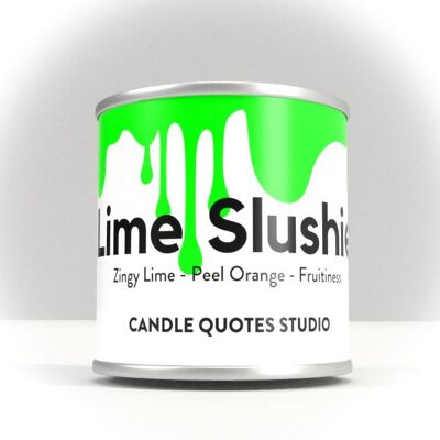 Lime Slushie Woodwick Tin Scented Candle