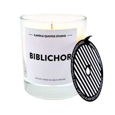 Luxury Book Lovers Inspired Scented Library Literary Candle