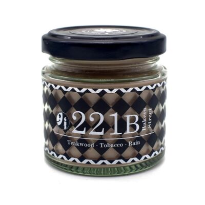 Sherlock Holmes 221B Baker Street Soy Quote Scented Candle