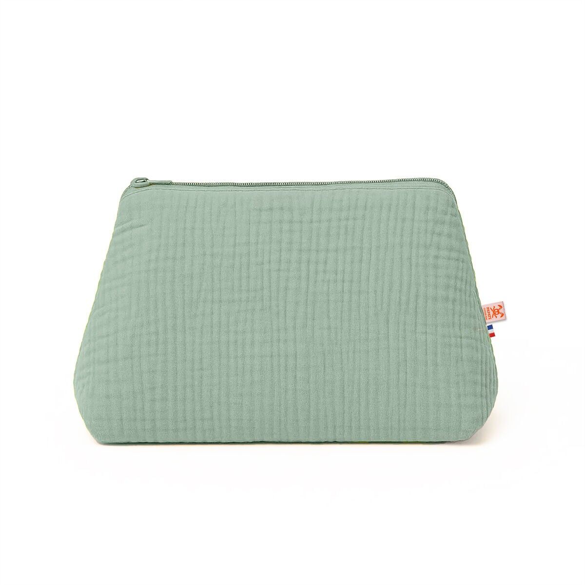 Trousse de Toilette en Coton Bio Vert