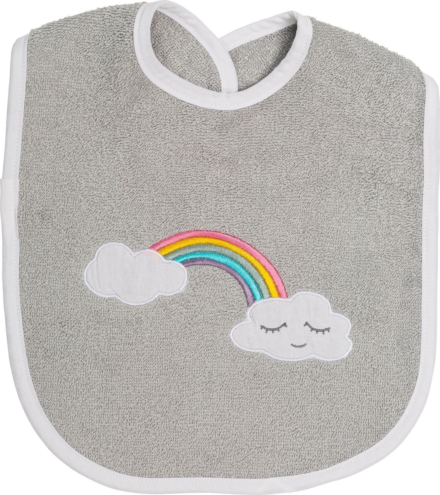 Bib rainbow, grey