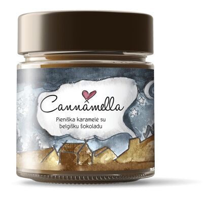 Cannamella-Karamellsauce mit belgischer Schokolade