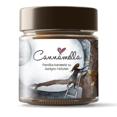 Salsa de caramelo de cannamella con avellanas