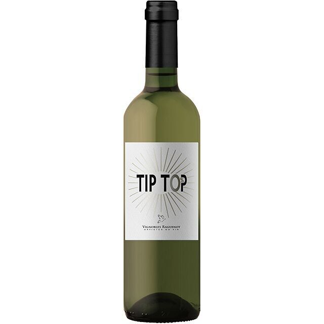 TIP TOP BLANC, entalkoholisierter Wein, alkoholfrei, Sauvignon, Sémillon, 750 ml