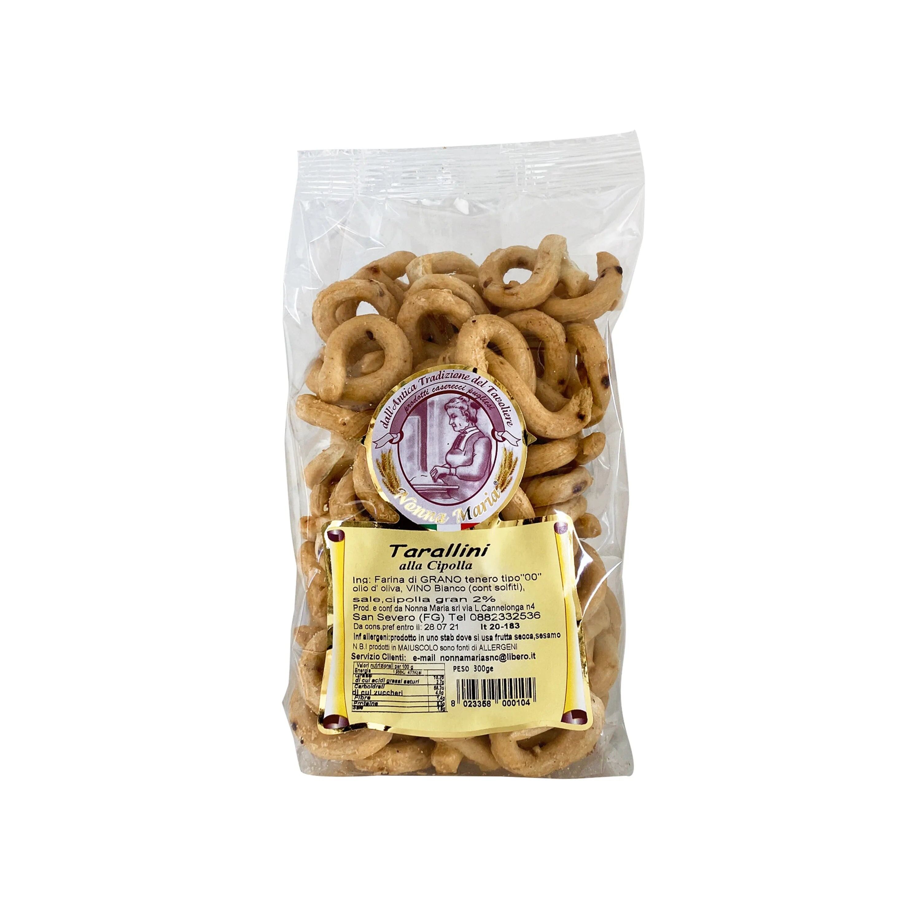 Aperitif biscuits - Onion breadsticks (300g)