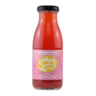 Handmade No Sugar Lemonade with Strawberry & Agave