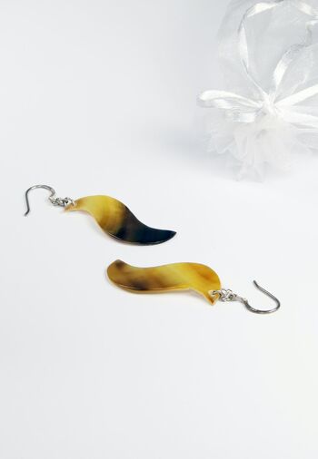 Boucles d'oreilles en nacre véritable CREATIVE SPIRIT 2