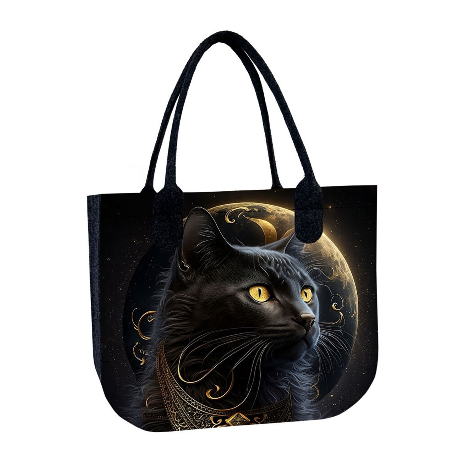 Bolso de hombro Diuna en fieltro Lady XL Antracita Línea Bertoni