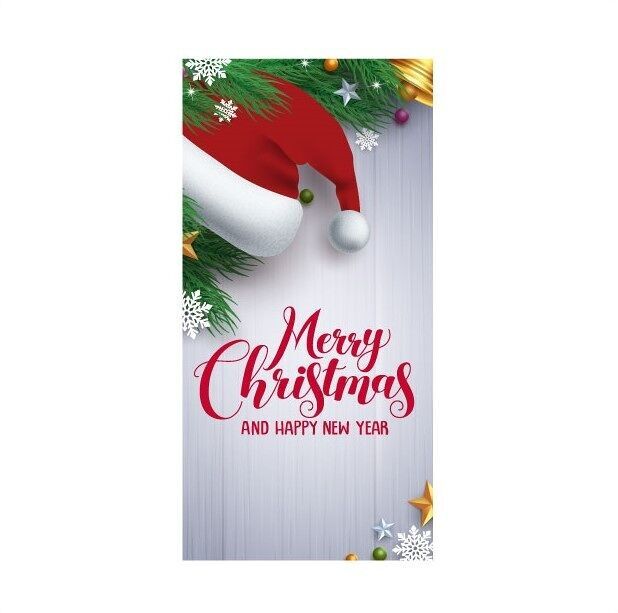 Carta regalo - Buon Natale - 100mm x 40mm - 20 pz