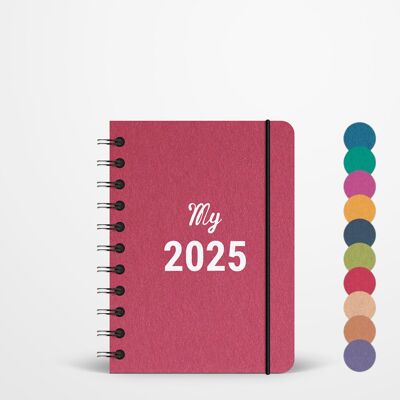 Agenda 2025 – Poche A6 spirale