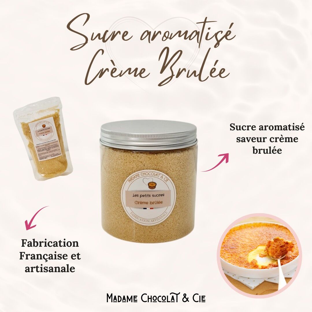 Aromatisierter Zucker - Crème Brulée -
