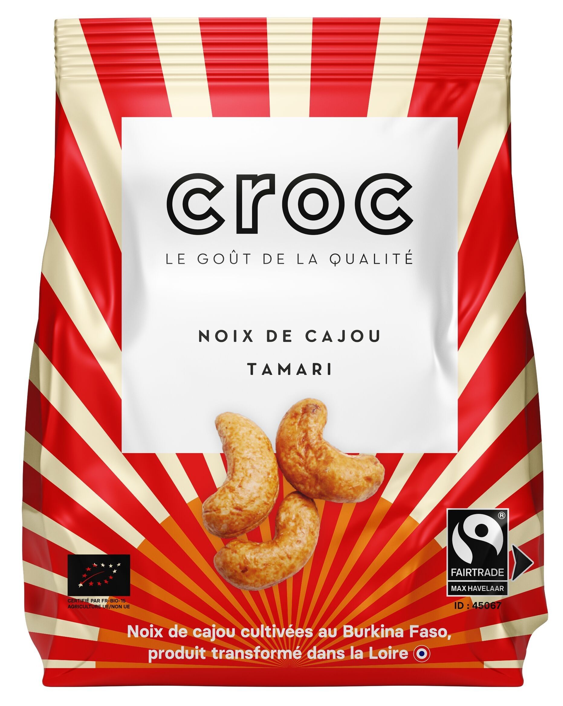 Cashew-Tamari (japanische Sauce) CROC – Bio, Fairtrade, 100 g