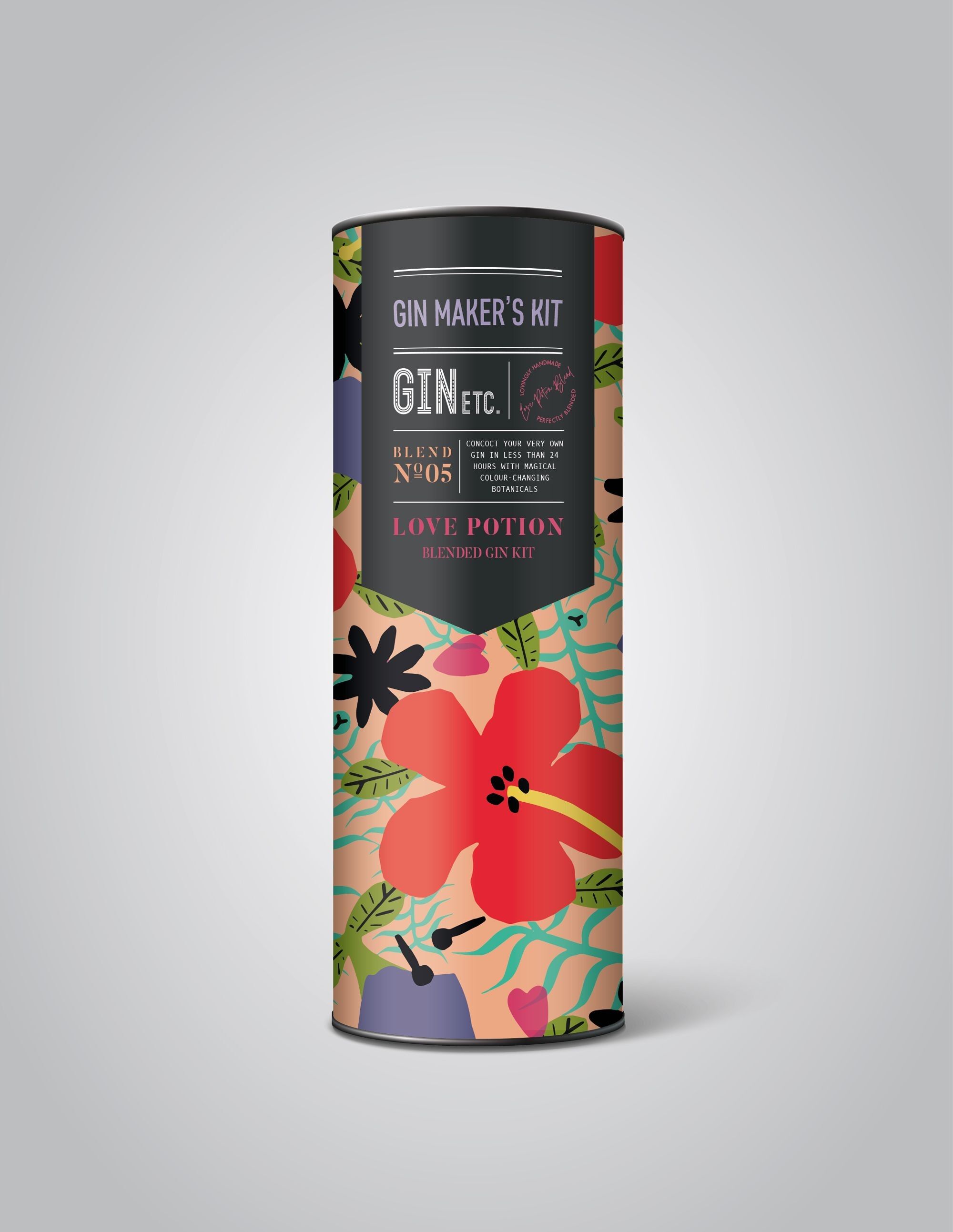 Crea il tuo gin (fai da te) - La pozione d'amore - Miscela n. 5