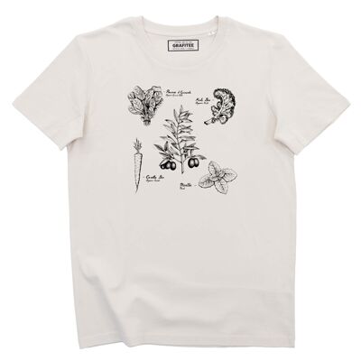 T-shirt Olive - Tee-shirt Illustration Légumes pour Recette
