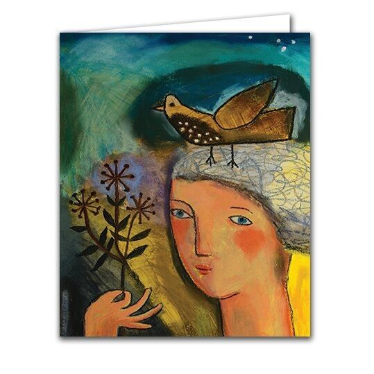 Biglietto di auguri vuoto - Hedera