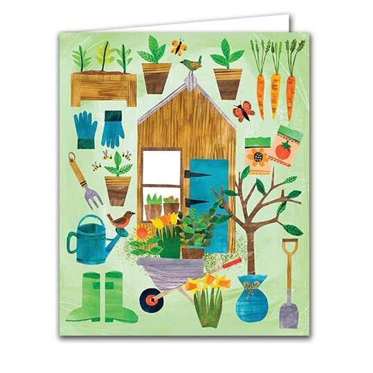 Biglietto di auguri vuoto - Capannone di assegnazione