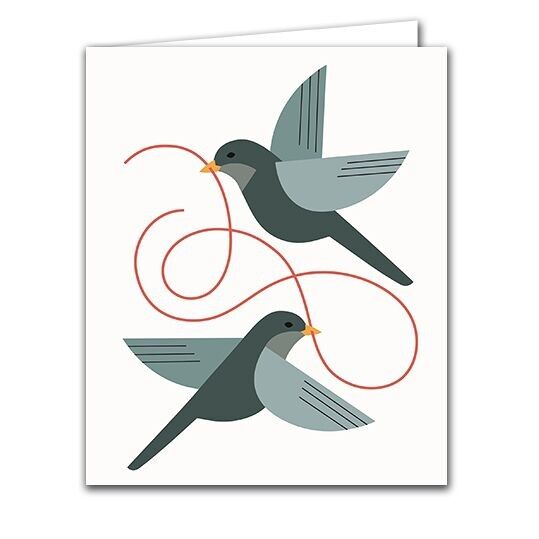 Biglietto di auguri vuoto - Insieme