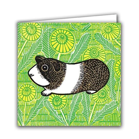 Biglietto d'auguri vuoto - Porcellino d'India