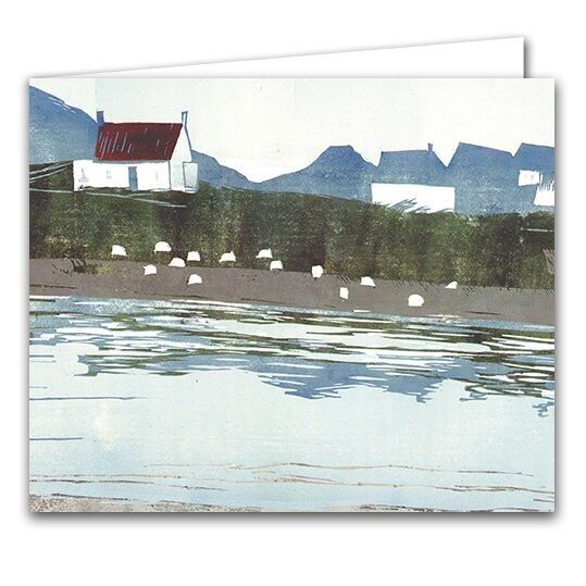 Blanko-Grußkarte - Schottland