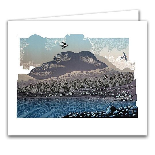 Leere Grußkarte - Ende des Sommers