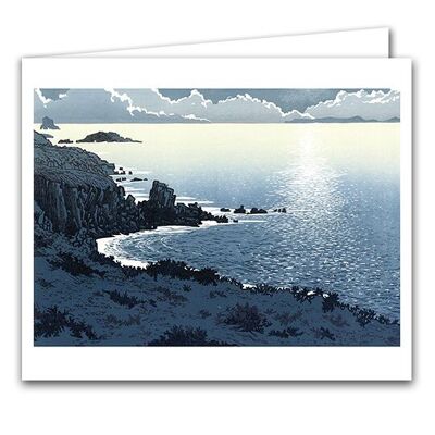 Blank Greeting Card - Moonlit