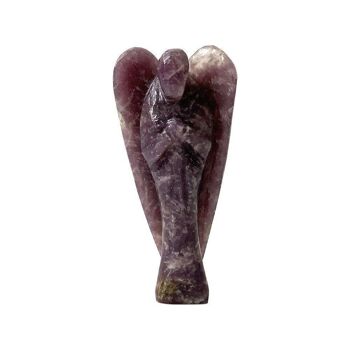 Ange, 7,5 cm, Lépidolite 4