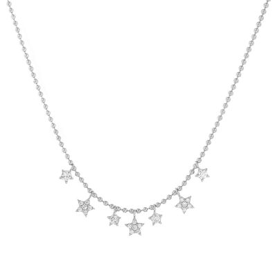 Shinnning stars necklace