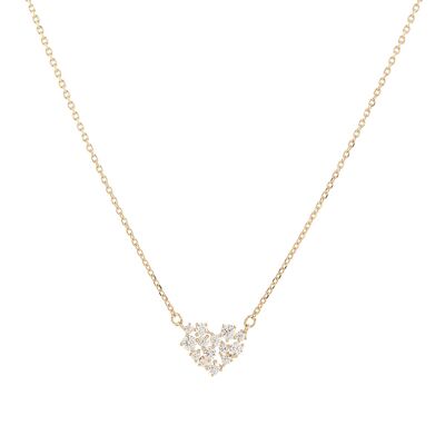 Amore gold necklace