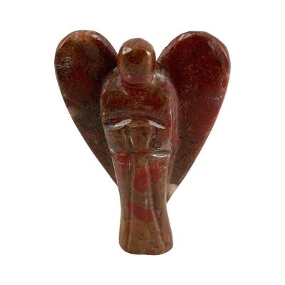 Engel, 7,5 cm, Roter Jaspis