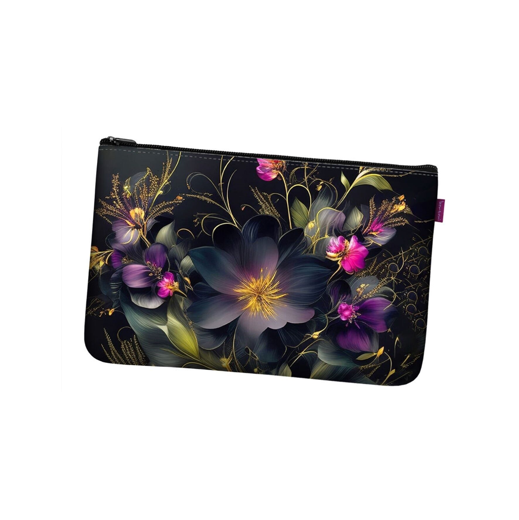 Pochette Maura In Feltro Antracite Linea Pocket Bertoni