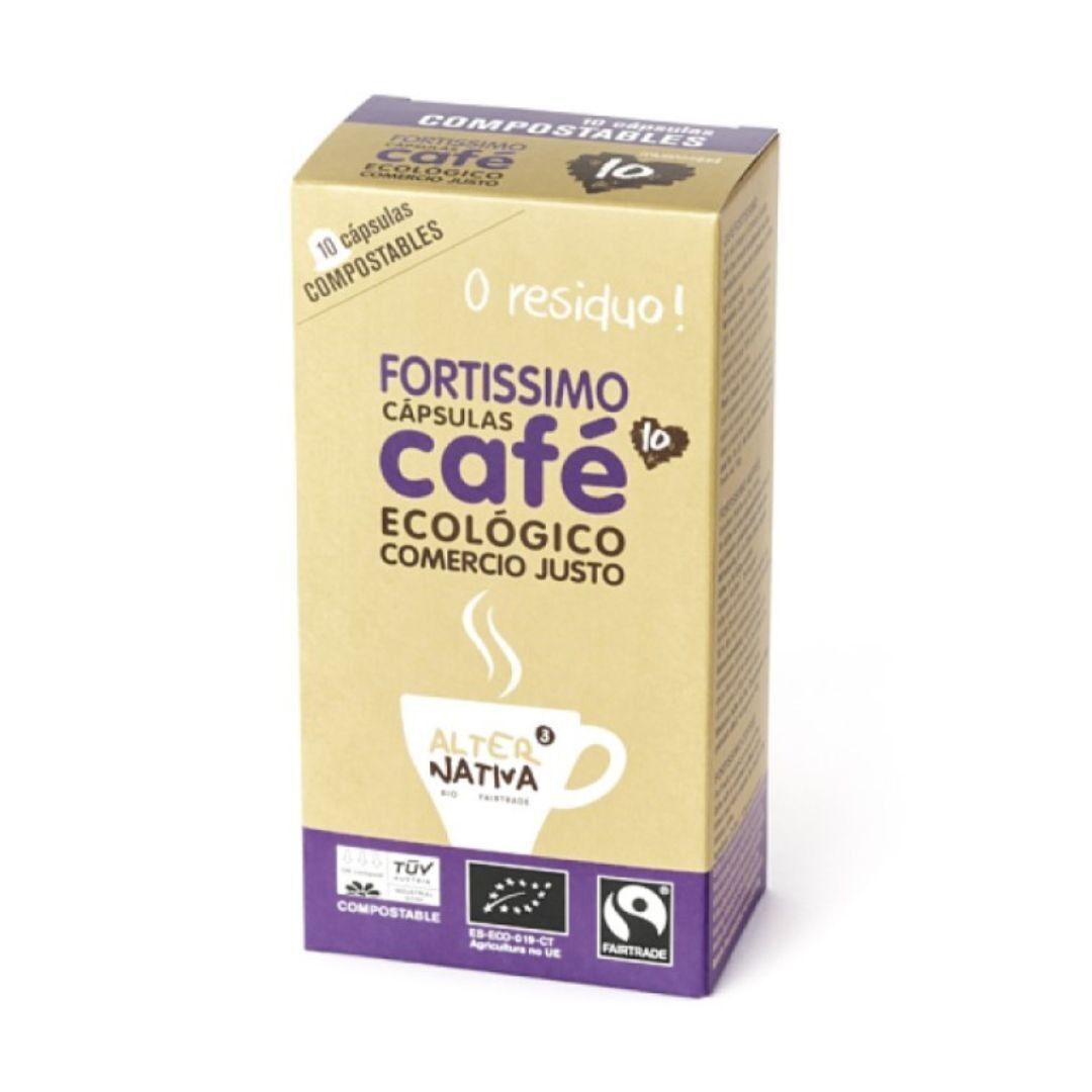 Fortissimo ECO Alternativa3 Kaffeekapseln 10 Stück.