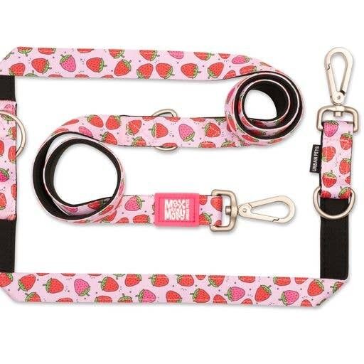 Max&Molly Multifunktionsleine – Strawberry Dream