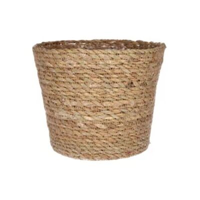 Cache-pot en corde nature