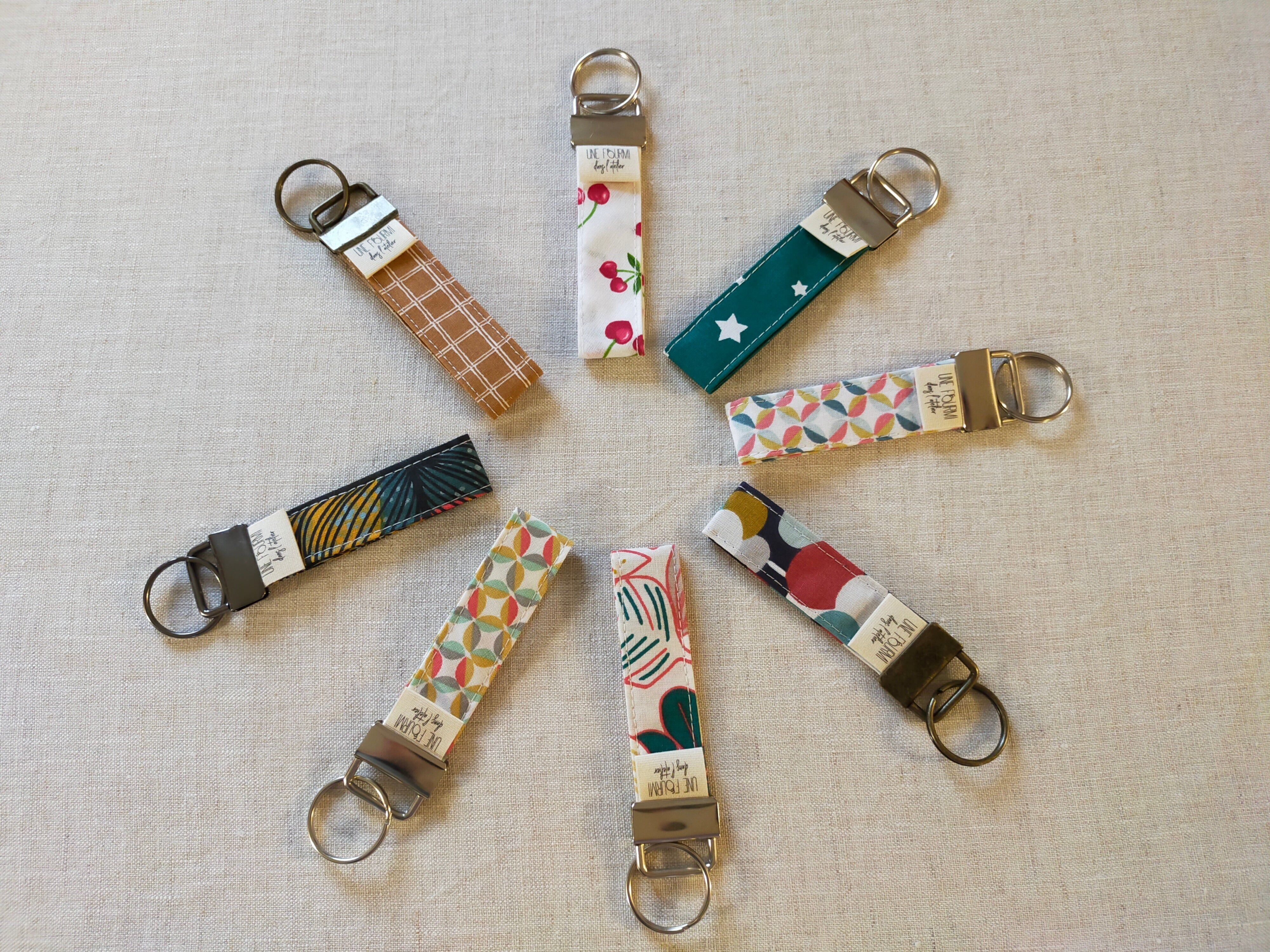 Portachiavi con cinturino da polso, gioielli da borsa