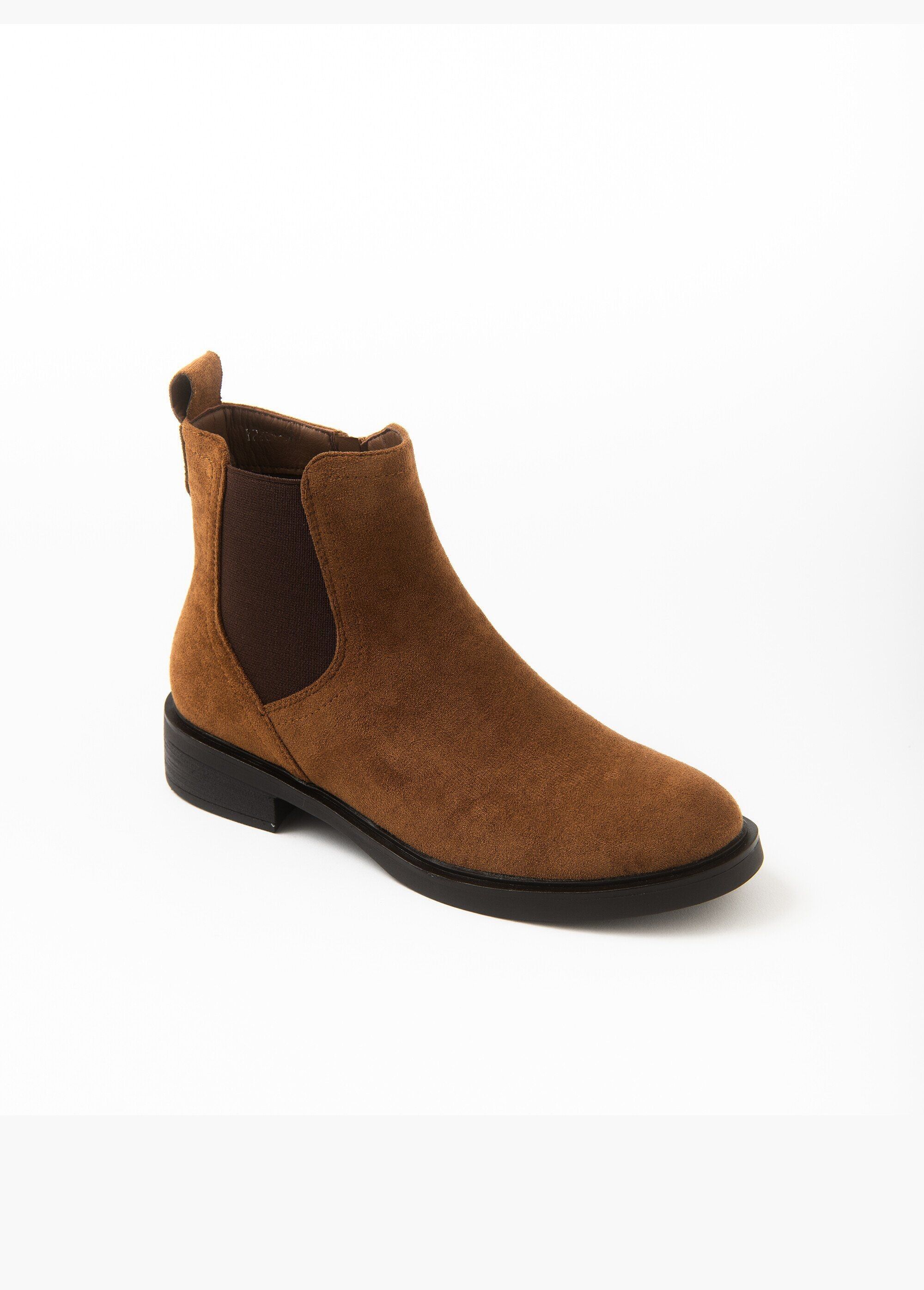 Chelsea boots with elasticated sides