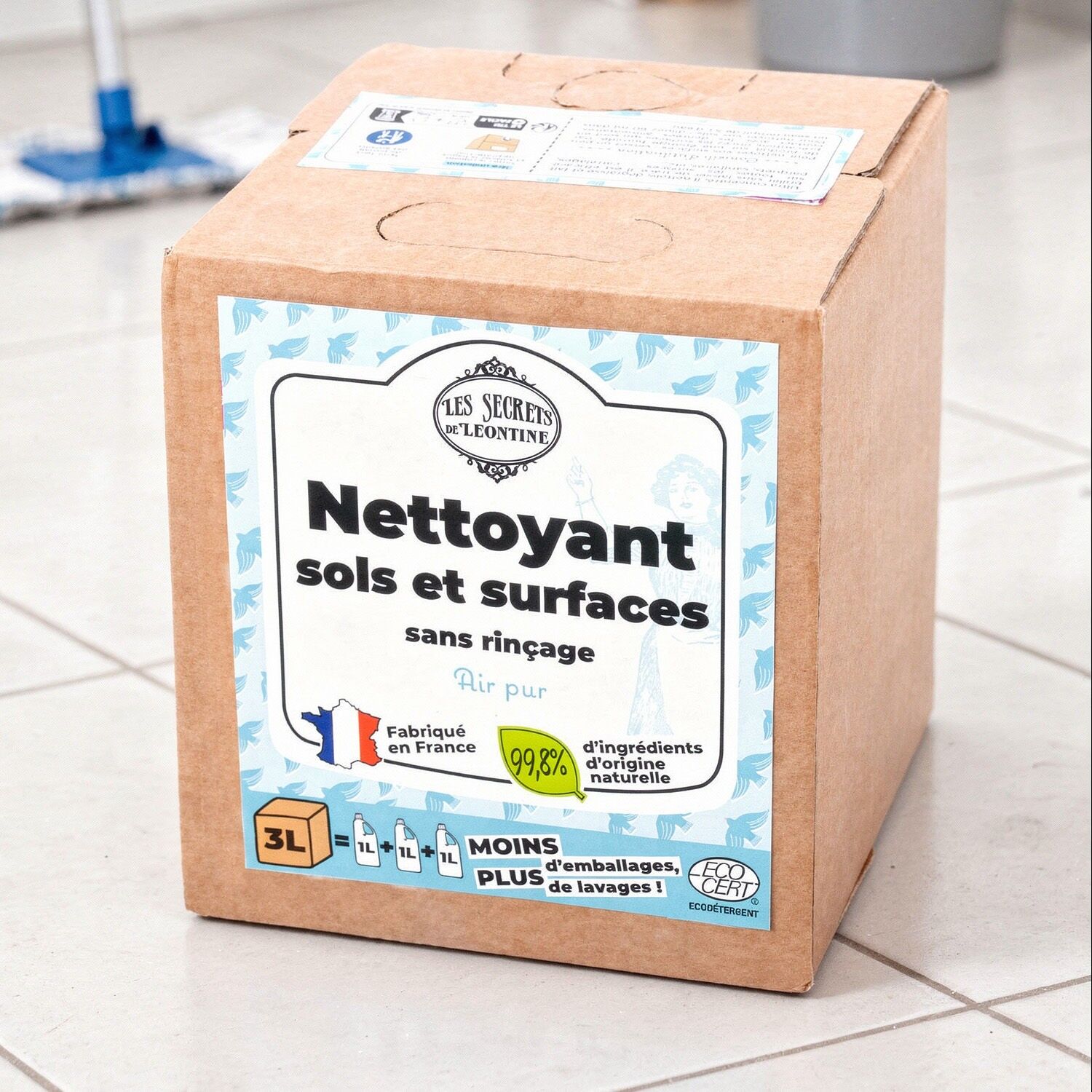 Nettoyant sols et surfaces ECOCERT - BIB 3L