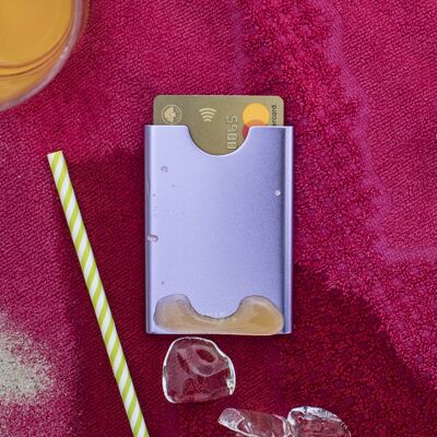 Thin King credit card case - Lavender