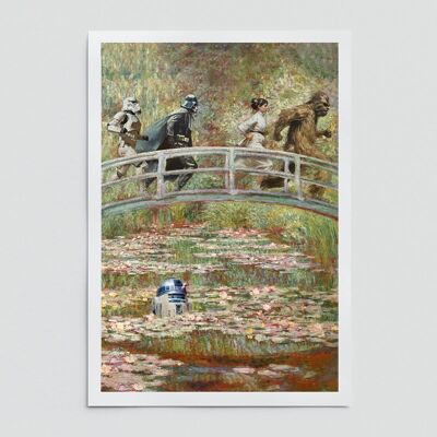 Monet Wars art print