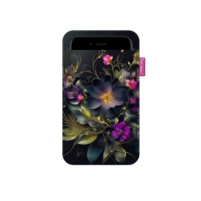 Maura Smartphone Case In Anthracite Felt Bertoni