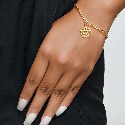 Bracelet Pentacle Pendant Petit Modèle