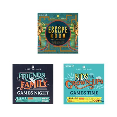 Organice su propio set de inicio de juegos para toda la familia: 6 juegos